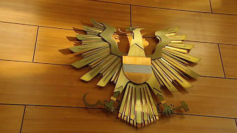 Bundesadler im Landesgericht Eisenstadt