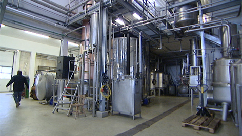Rum-Produktion in Krobotek