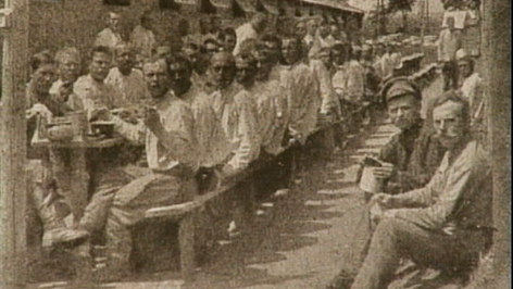 Foto von Gefangenen im Lager Neckenmarkt