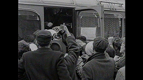 Flüchtlinge nach dem Ungarnaufstand 1956
