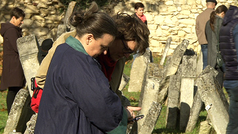 Desucher des Jüdischen Friedhofs in Eisenstadt
