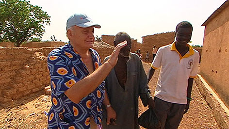 Franz Grandits in Burkina Faso