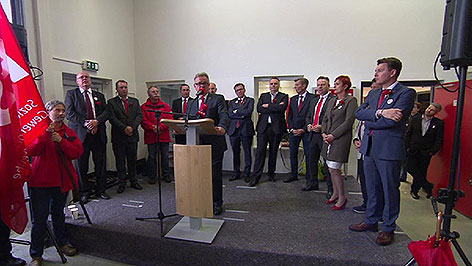 Maiaufmarsch der SPÖ in Piringsdorf