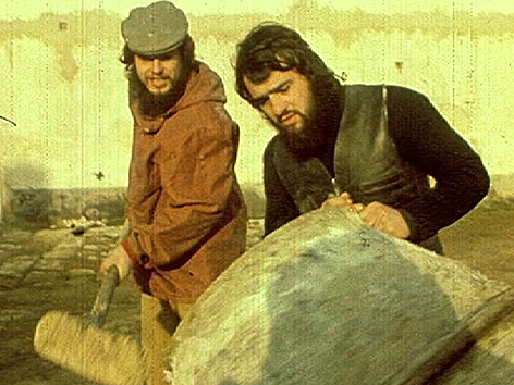 Sepp Laubner und Robert Schneider in den 1970er Jahren 