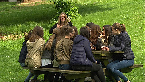 Schülerinnen in Eisenstadt