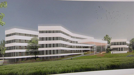 Krankenhaus Oberwart Plan Modell