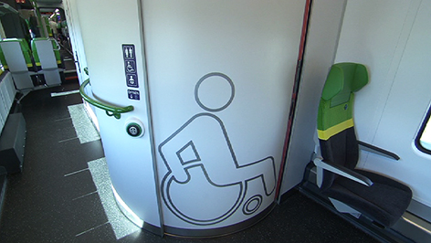Rollstuhlgerechte WC-Anlagen