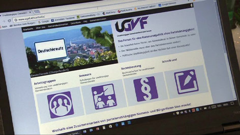 Homepage des UGVF