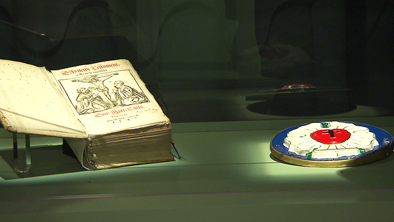 Ausstellungsstücke 500 Jahre Reformation 
