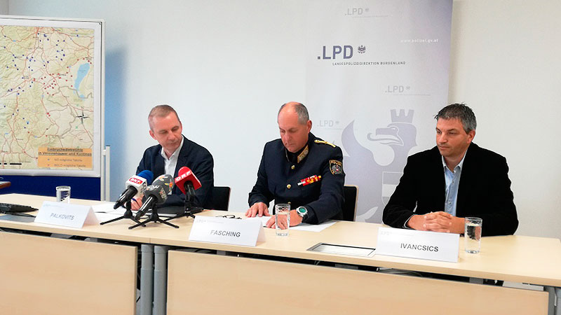 PK der Polizei, Ivancsics, Fasching, Palkovits