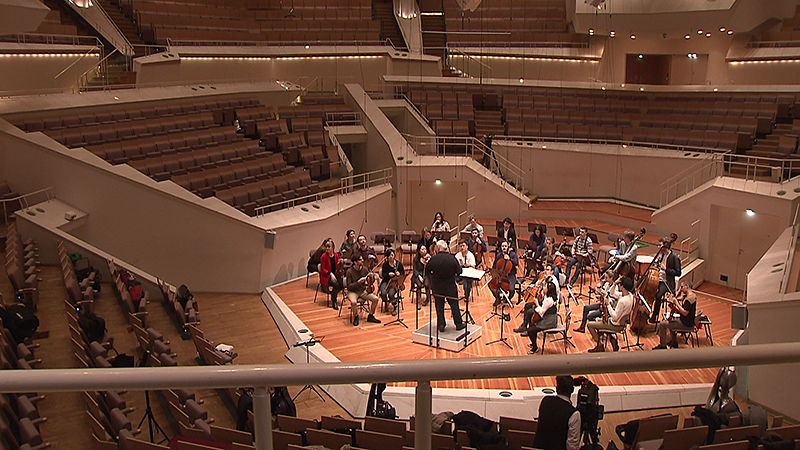 Orchesterakademie der Berliner Philharmoniker, Berliner Philharmonie