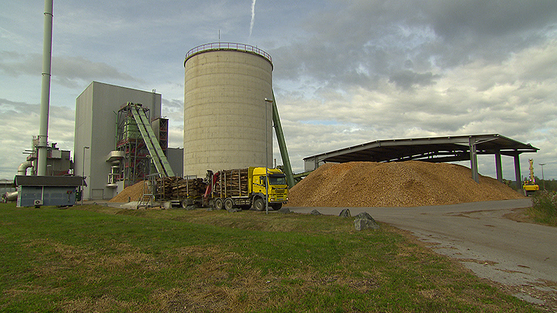 Biomassekraftwerk Heiligenkreuz