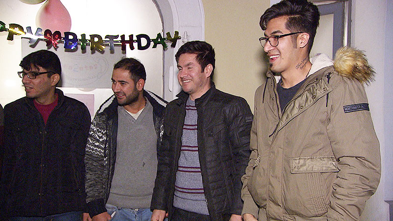 Afghanen in Pinkafeld  feiern Geburtstag