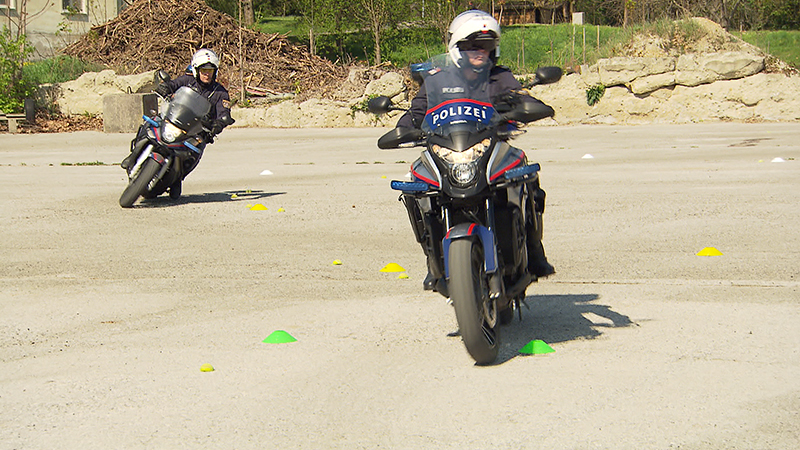 Saisonstart für Motorradpolizisten