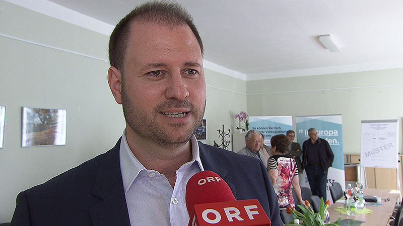 ÖVP-Kandidat Christian Sagartz im Portrait EUWahl